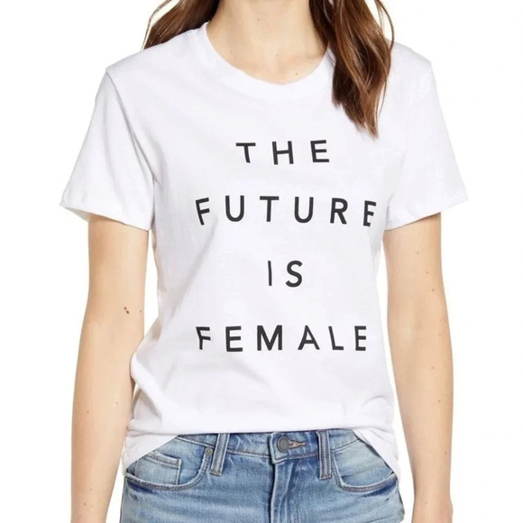 NWT Small The Future is Female Tee - Picture 1 of 7